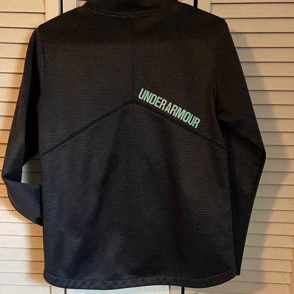 Under Armour Black Jacket with Mint Logo - Picture 4 of 4